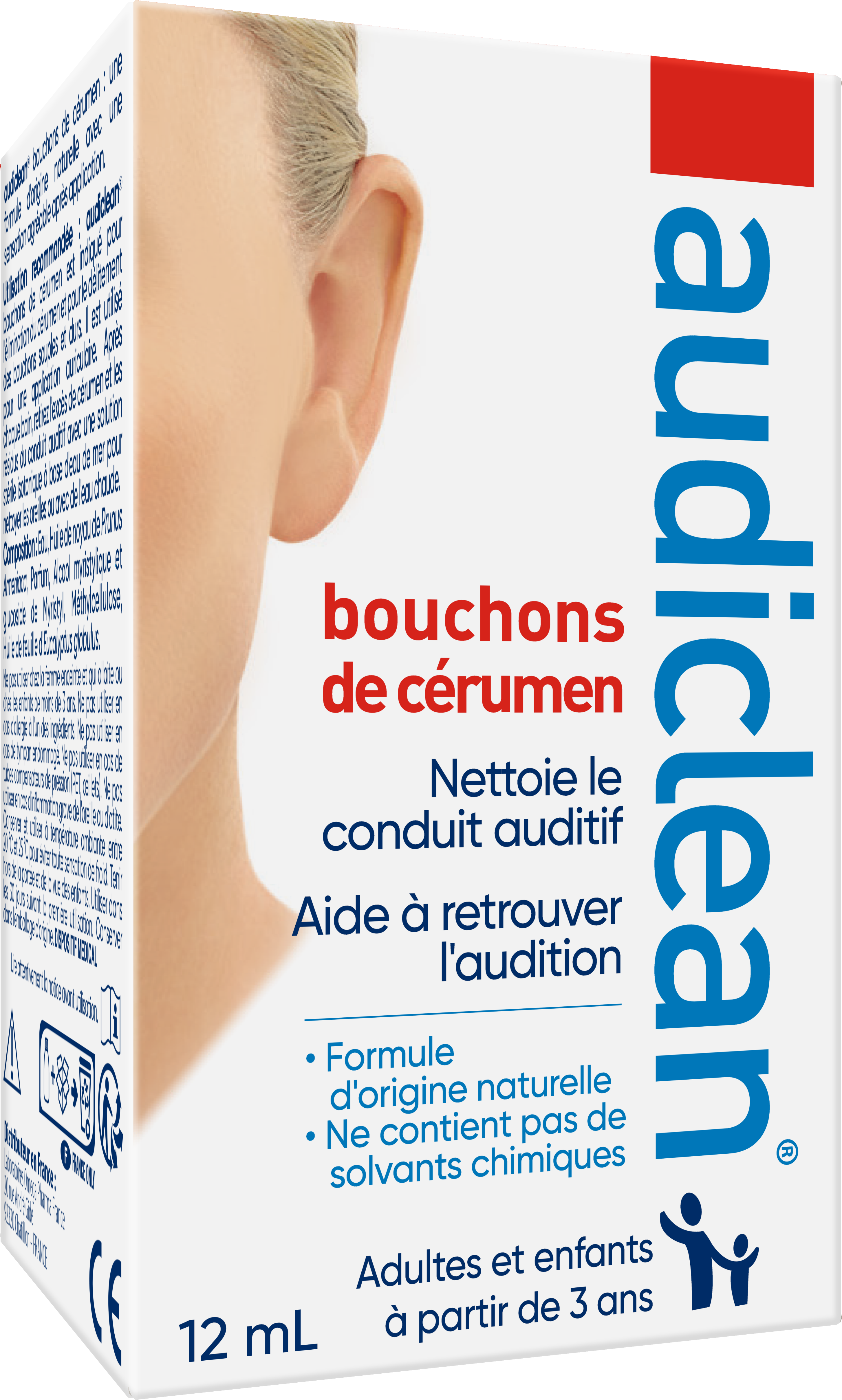 Audiclean bouchon 12 ml