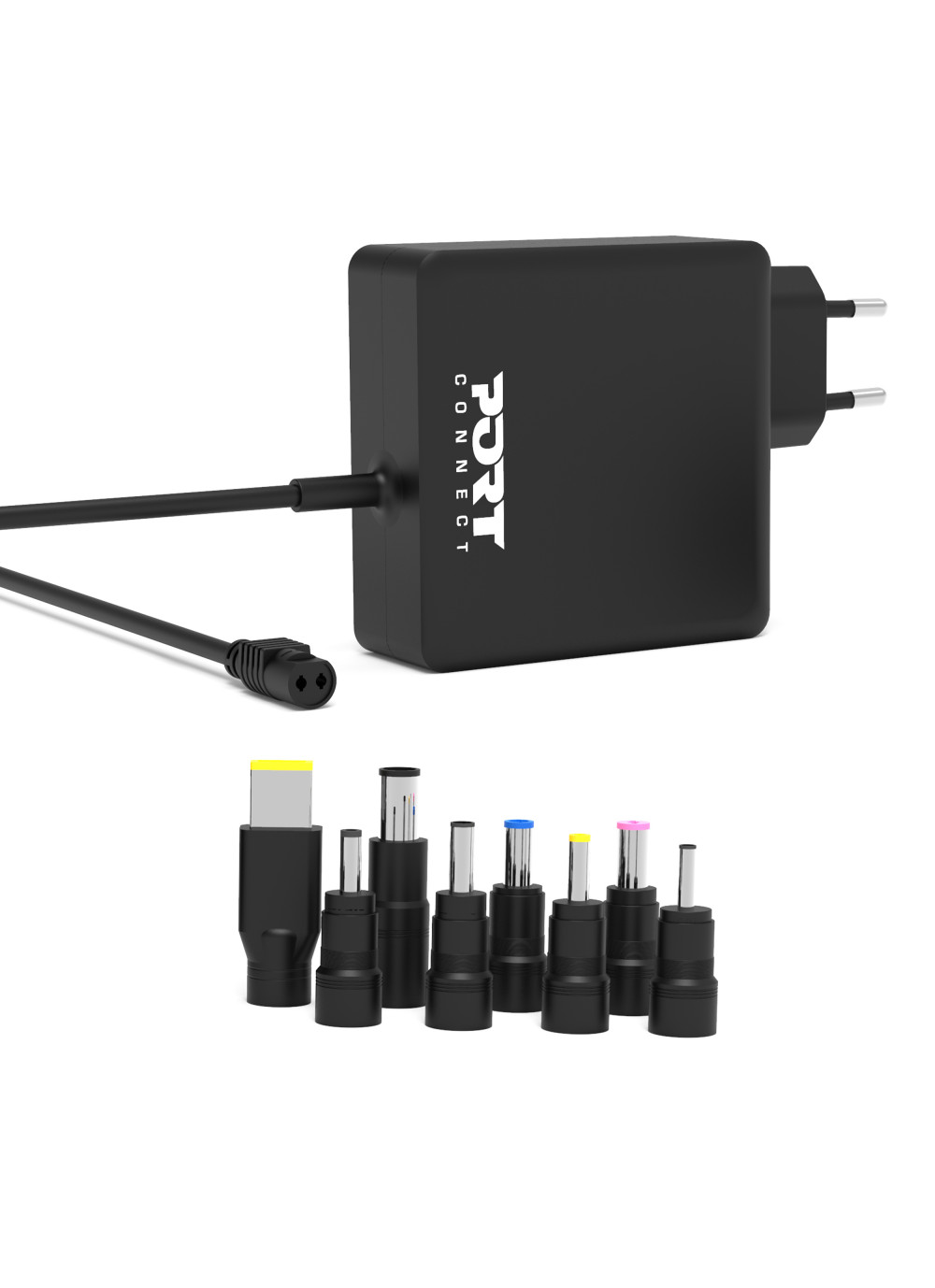 Alimentation secteur universelle PC avec 8 embouts