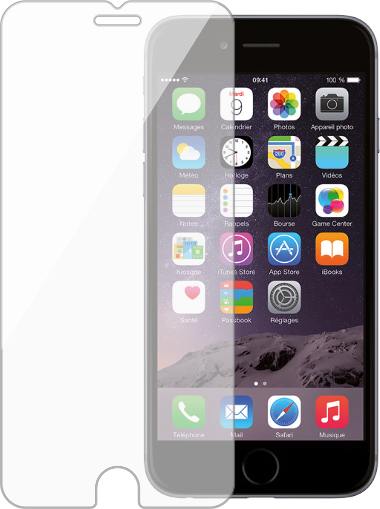 Bigben Connected PEGLASSIP7P écran et protection arrière de téléphones portables Protection d'écran 