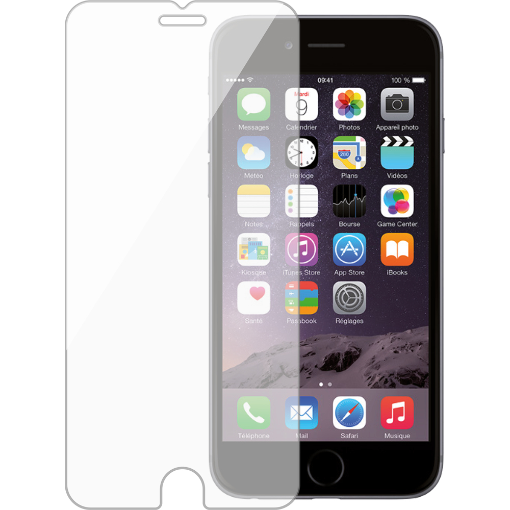 Bigben Connected PEGLASSIP7P écran et protection arrière de téléphones portables Protection d'écran