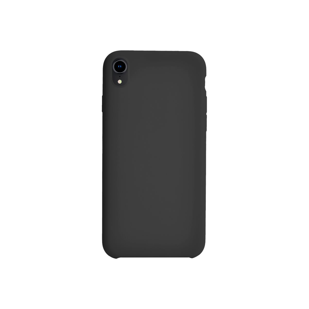 Coque de Protection Silicone Soft Touch BigBen iPhone XR Black