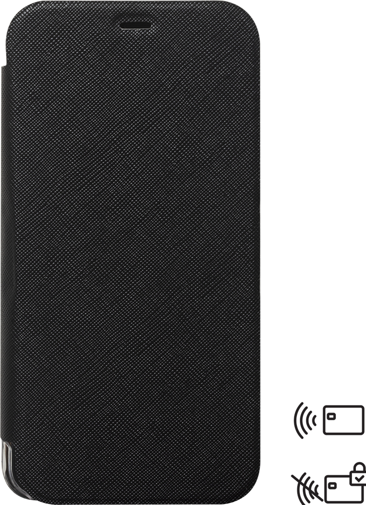 Étui à rabat Bigben Crystal Noir pour iPhone 11 Pro Max