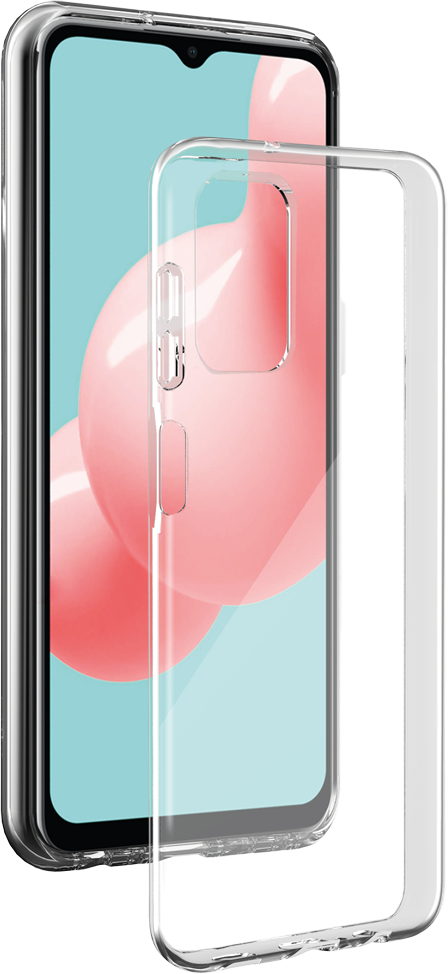 Coque de protection silisoft pour Samsung Galaxy A32 4G Samsung Transparente