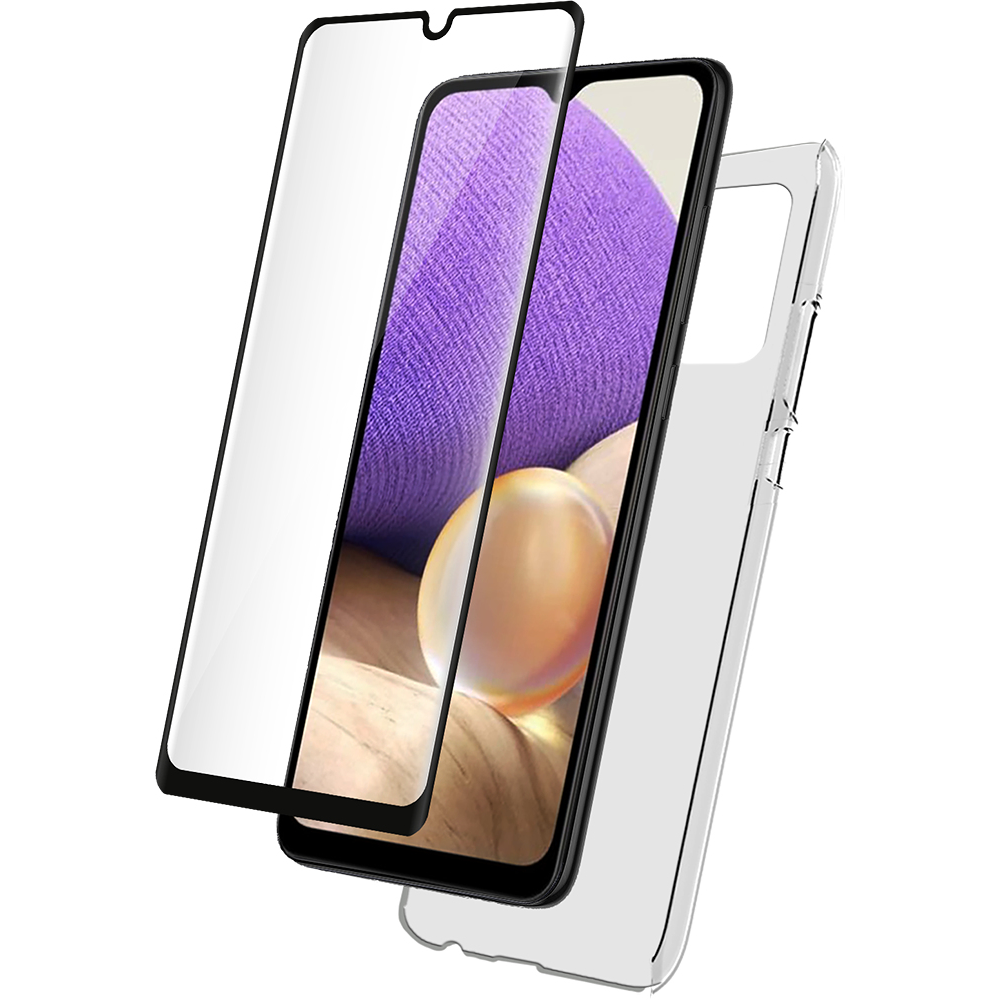 Pack Coque Souple Transparent et protège-écran BigBen Samsung G A32