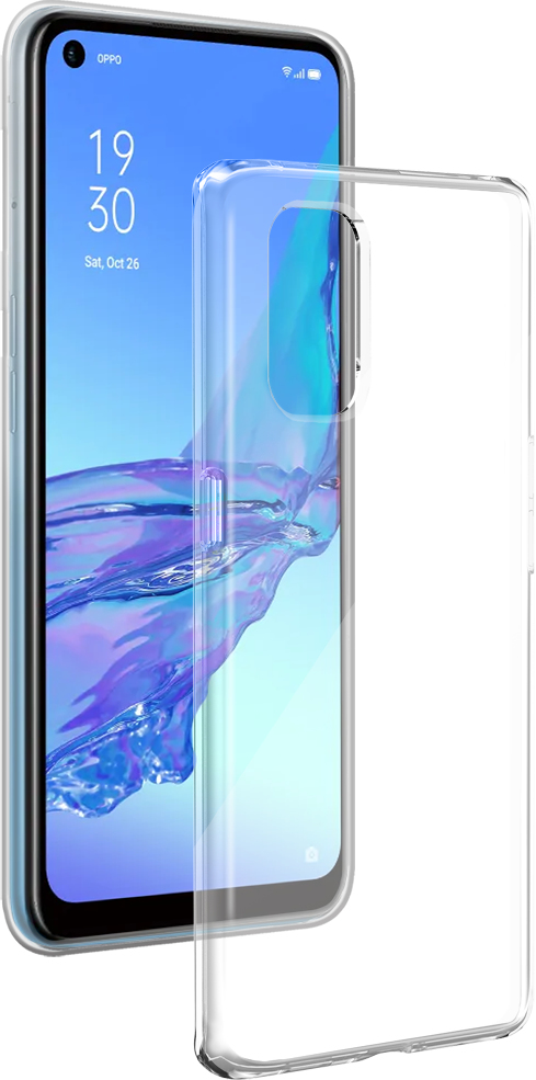 Coque de protection Oppo A54 5G Silisoft Souple Transparente Bigben