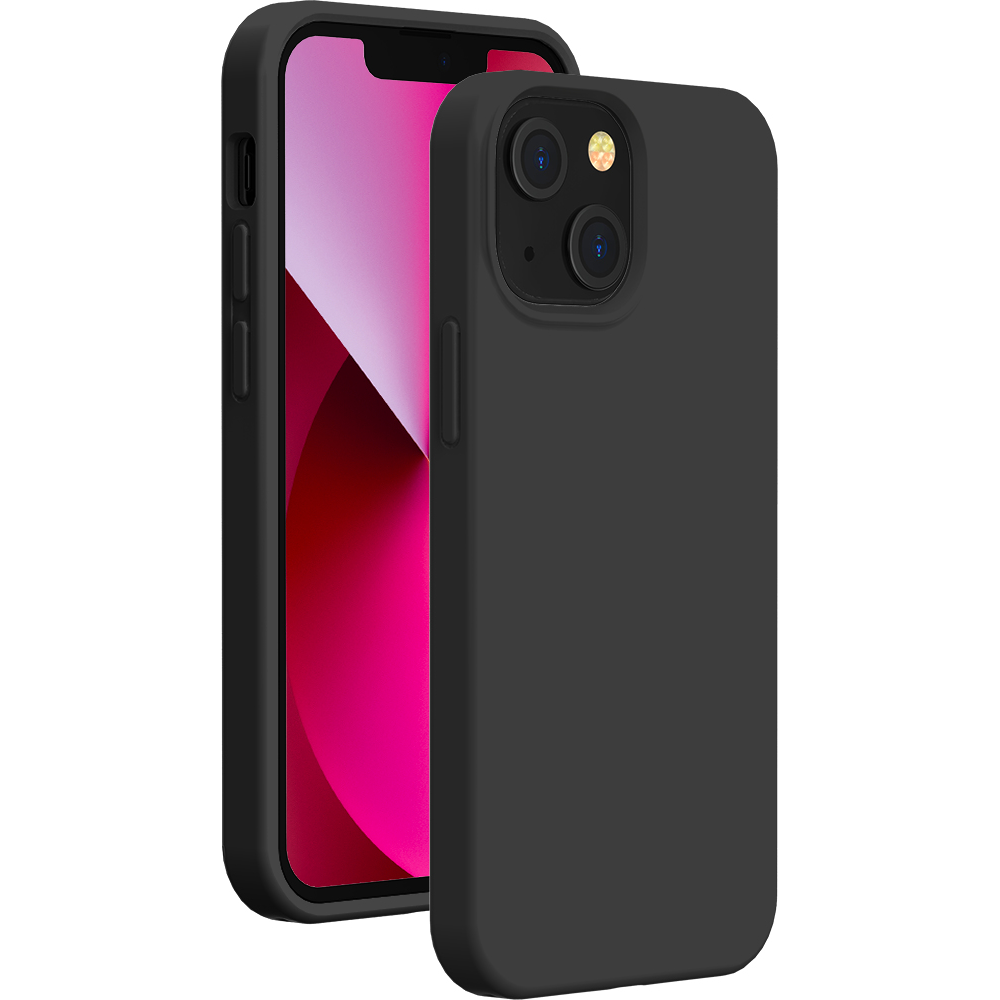 Coque de Protection Silicone Soft Touch BigBen Iphone 13 Noir