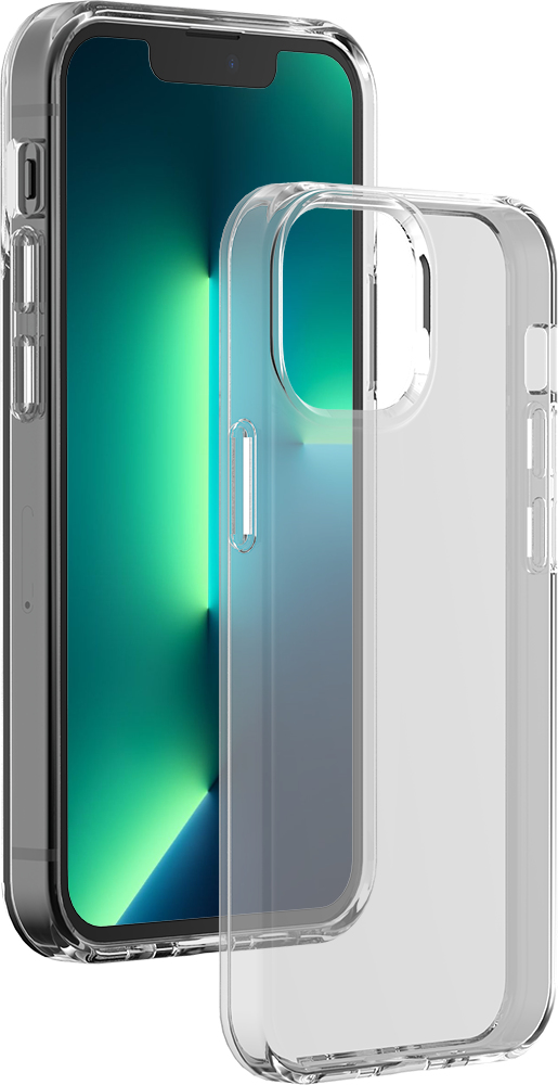 Coque iPhone 13 Pro Silisoft souple Transparente Bigben