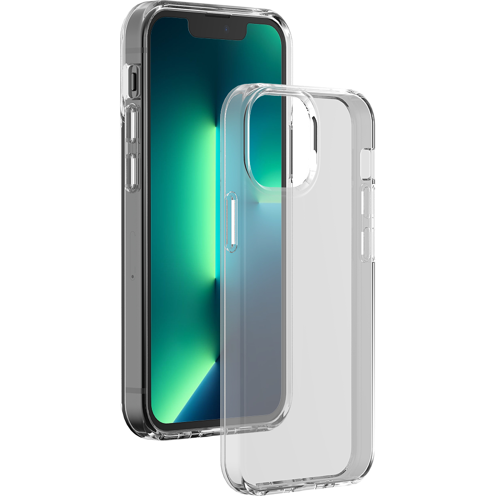 Coque iPhone 13 Pro Silisoft souple Transparente Bigben