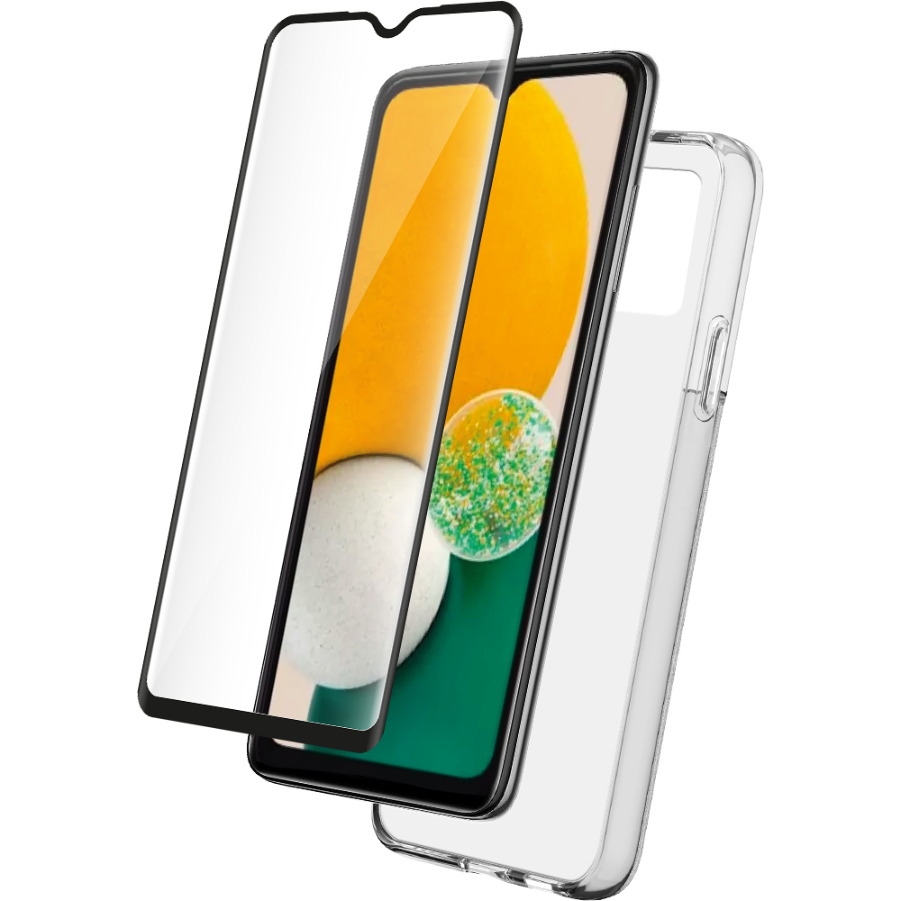 Pack de Protection Coque Transparente et Verre Trempé BigBen Samsung Galaxy A13 4G