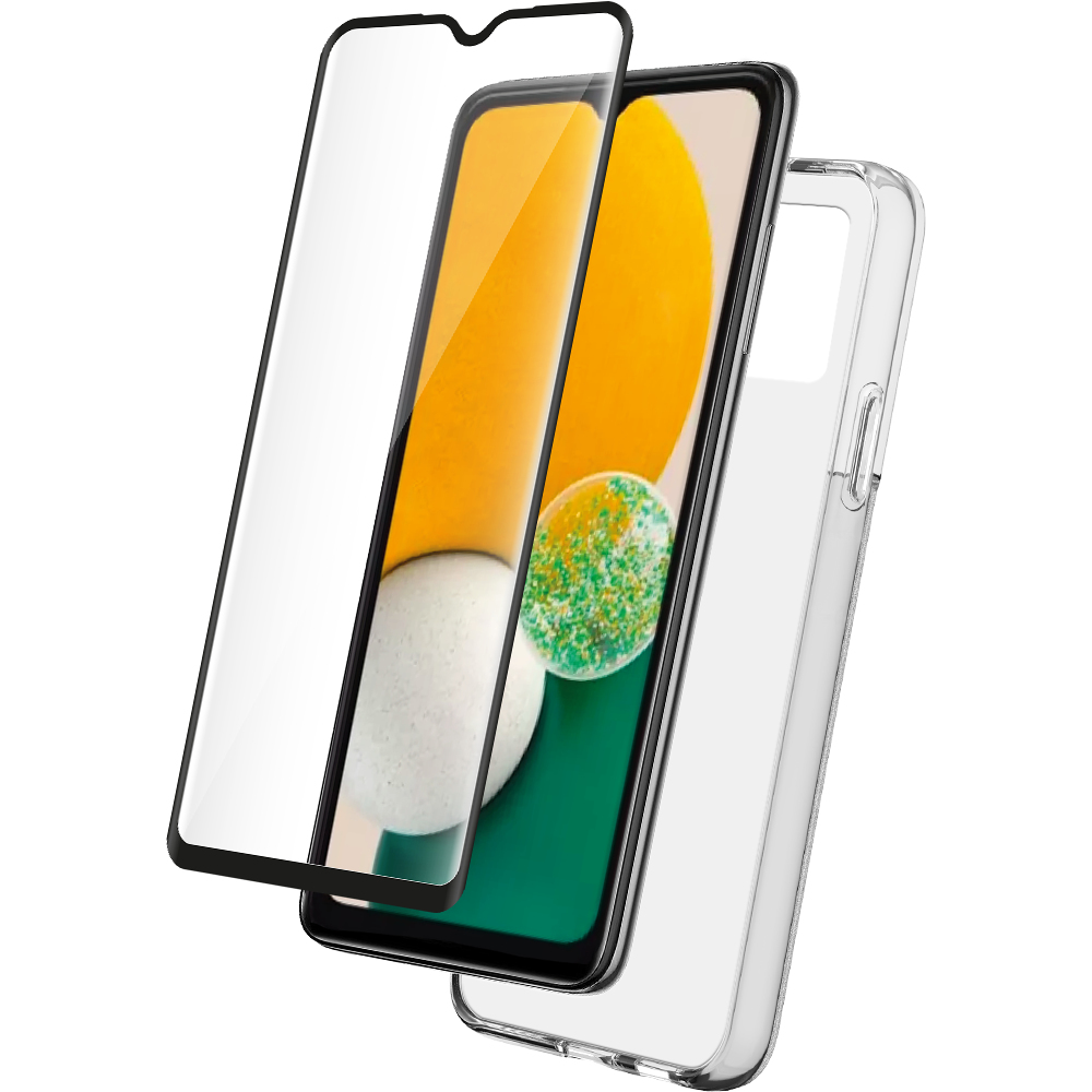 Pack de Protection Coque Transparente et Verre Trempé BigBen Samsung Galaxy A13 4G
