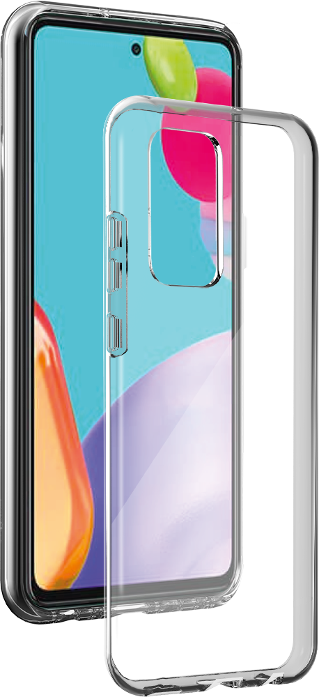 Coque Samsung G A53 5G Silisoft souple Transparente Bigben