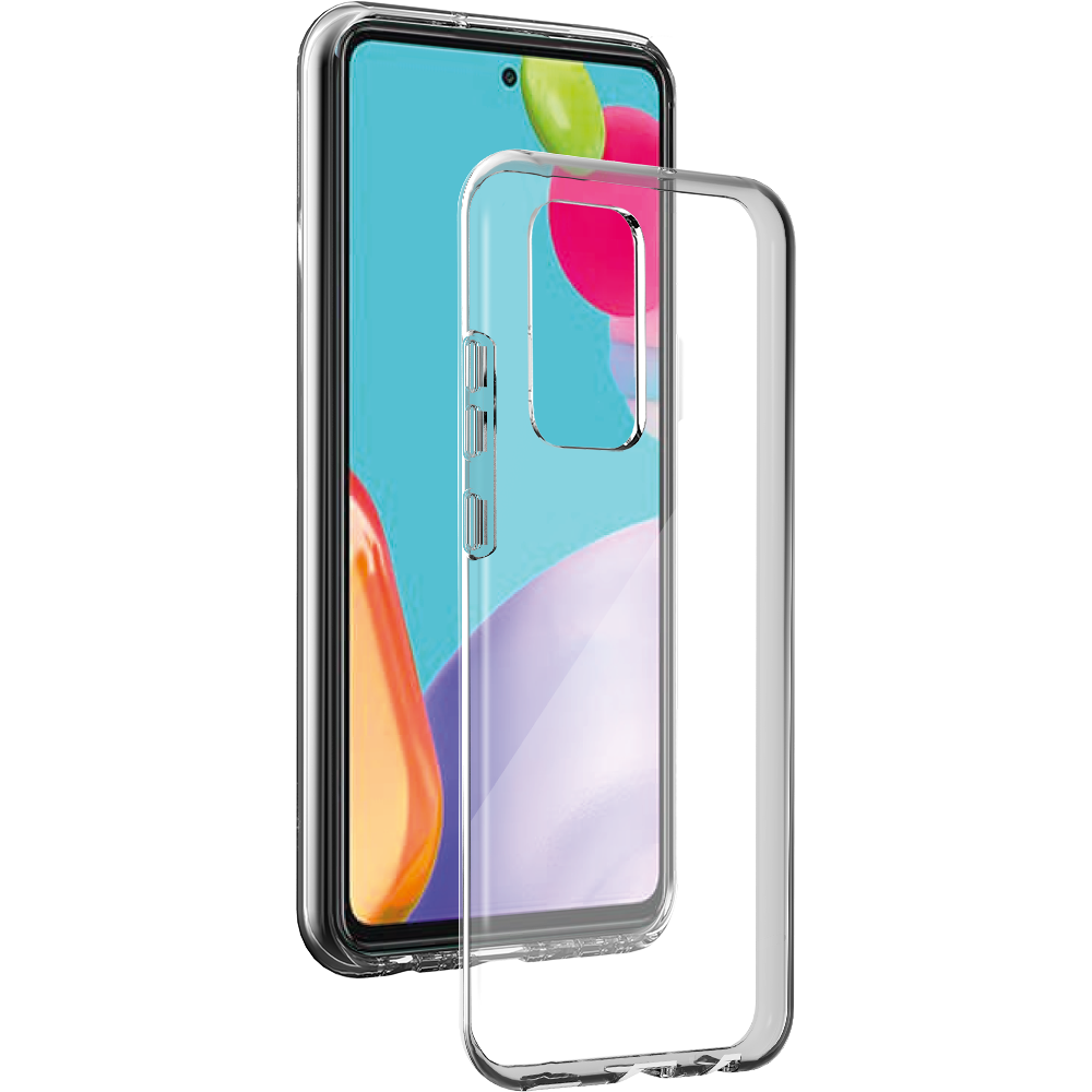 Coque Samsung G A53 5G Silisoft souple Transparente Bigben