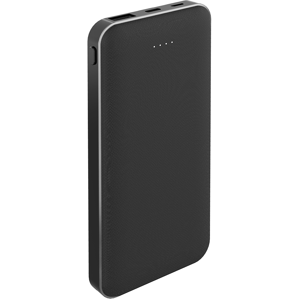 Powerbank 10000mAh Power Delivery 20W Noir - 30% Plastique recyclé Bigben