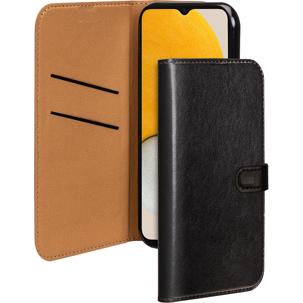 Folio Wallet Samsung G A13 5G Noir avec languette de fermeture Bigben