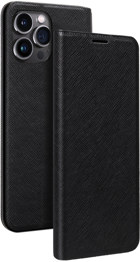 Etui Folio stand BigBen iPhone 14 Pro Max Noir
