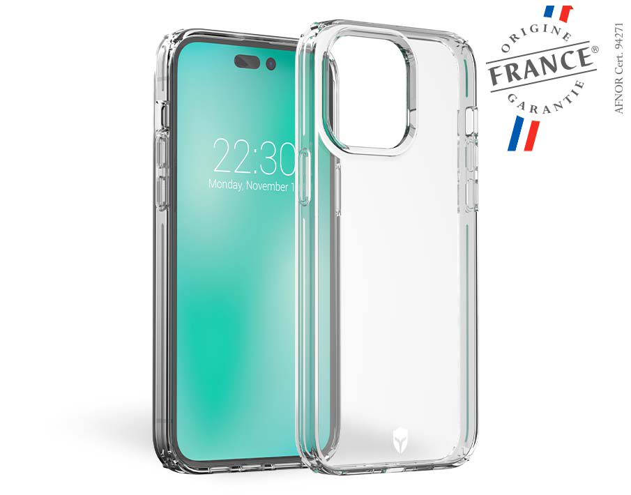 Coque Renforcée iPhone 14 Pro Max FEEL Made in FranceCoque Renforcée Force Case iPhone 14 Pro Max FE