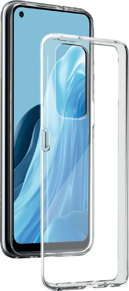 Coque Oppo Reno 8 Lite Silisoft souple Transparente Bigben