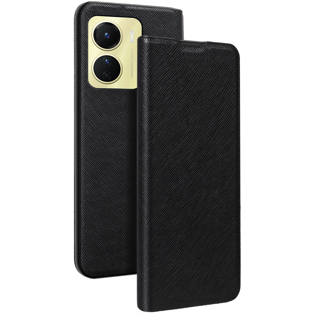 Folio Stand Vivo Y16 4G Noir Bigben