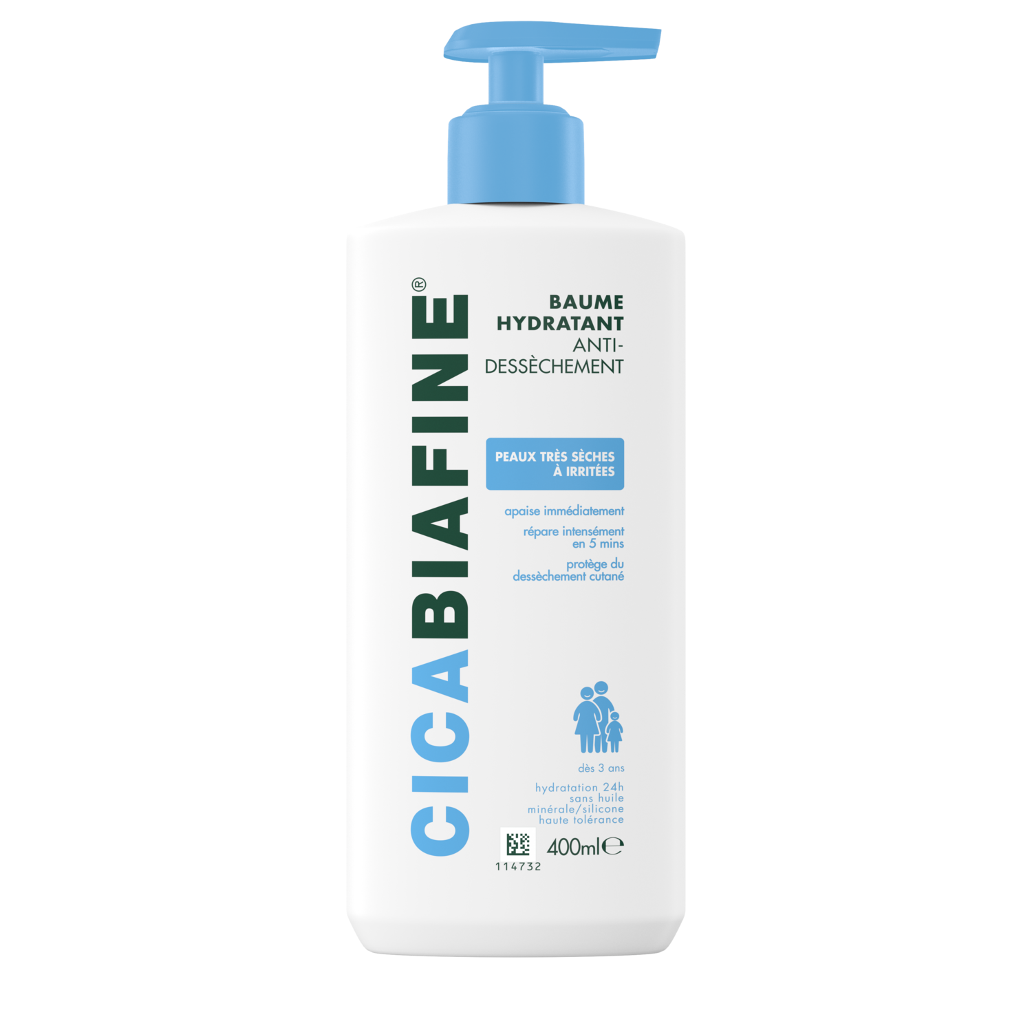 Cicabiafine Baume anti-dessèchement 400ml