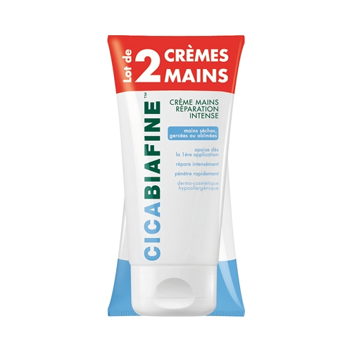 Duo crème mains réparation intense