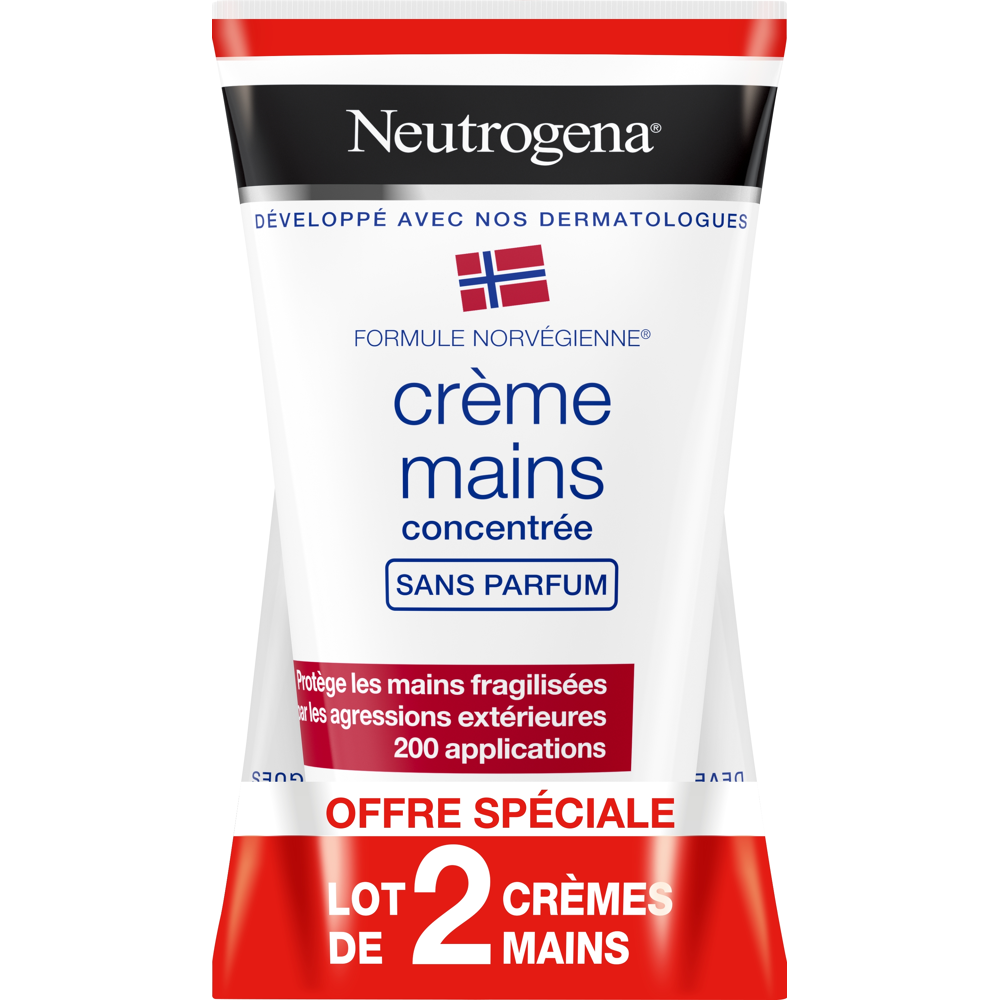 Duo crème mains apaisante 2x50ml