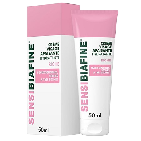 Crème visage hydratante apaisante riche 50ml