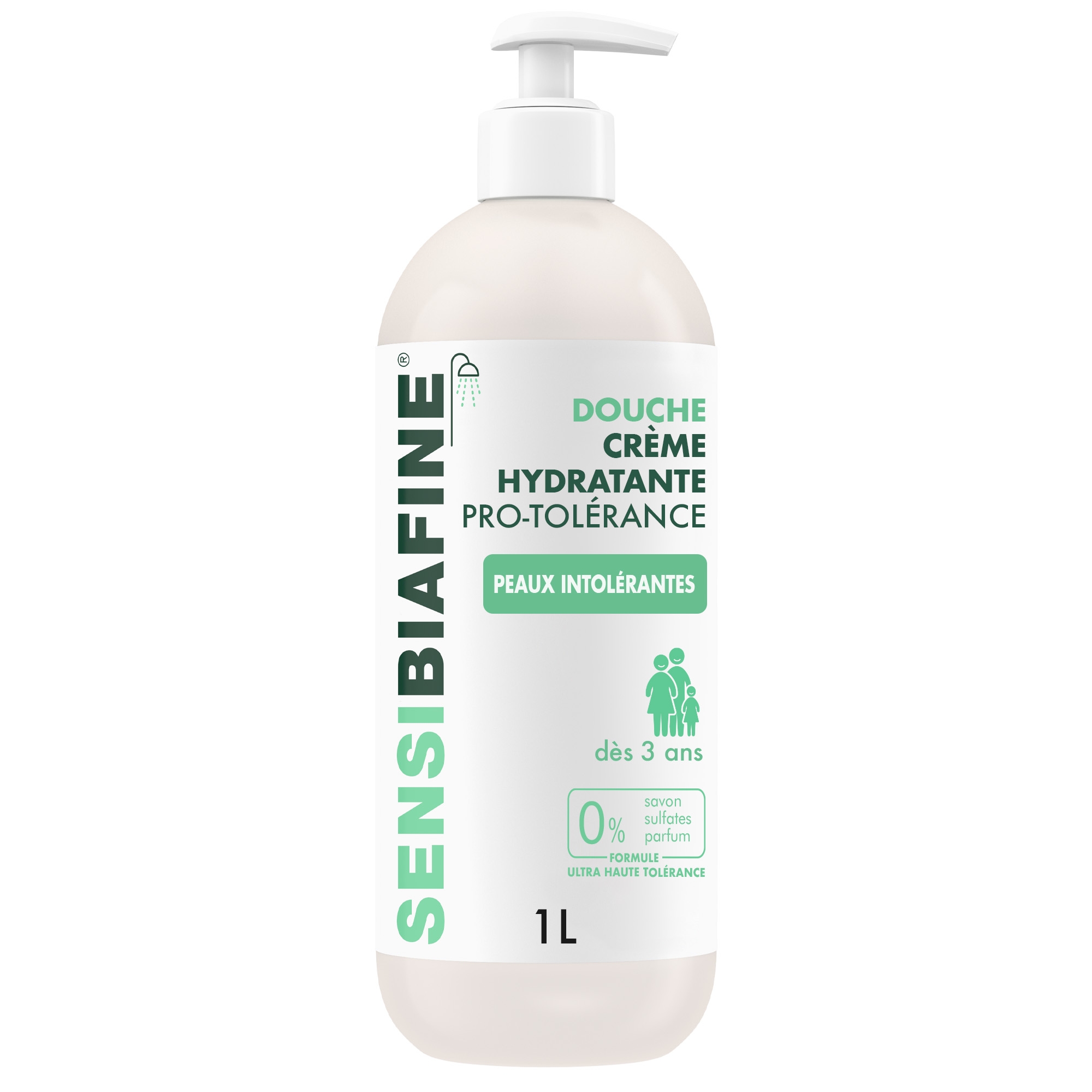 Sensi crème douche hydratante Pro-Tolérance 1L