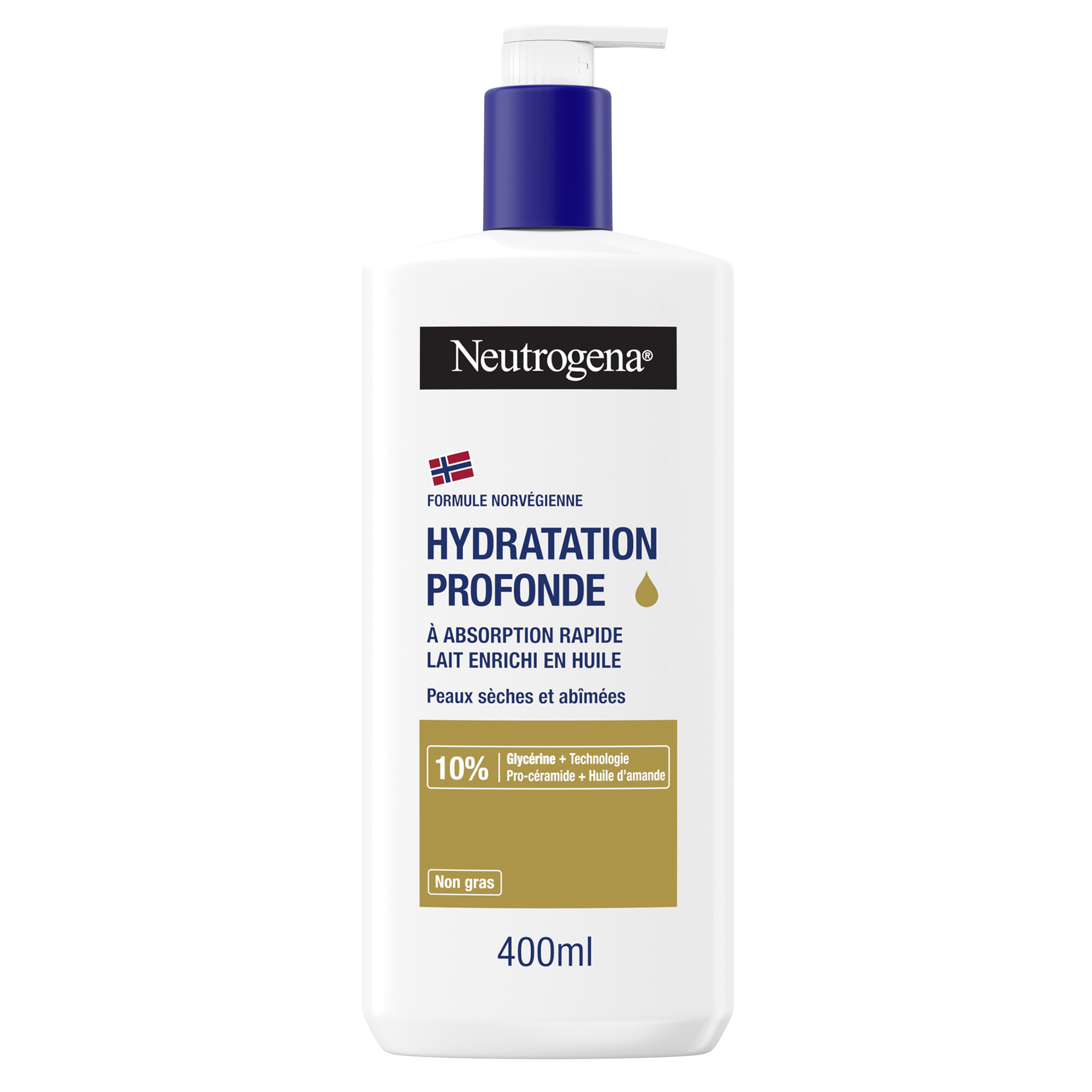 Neutrogena® Formule Norvégienne® Hydratation Profonde Lait Enrichi en Huile 400ml