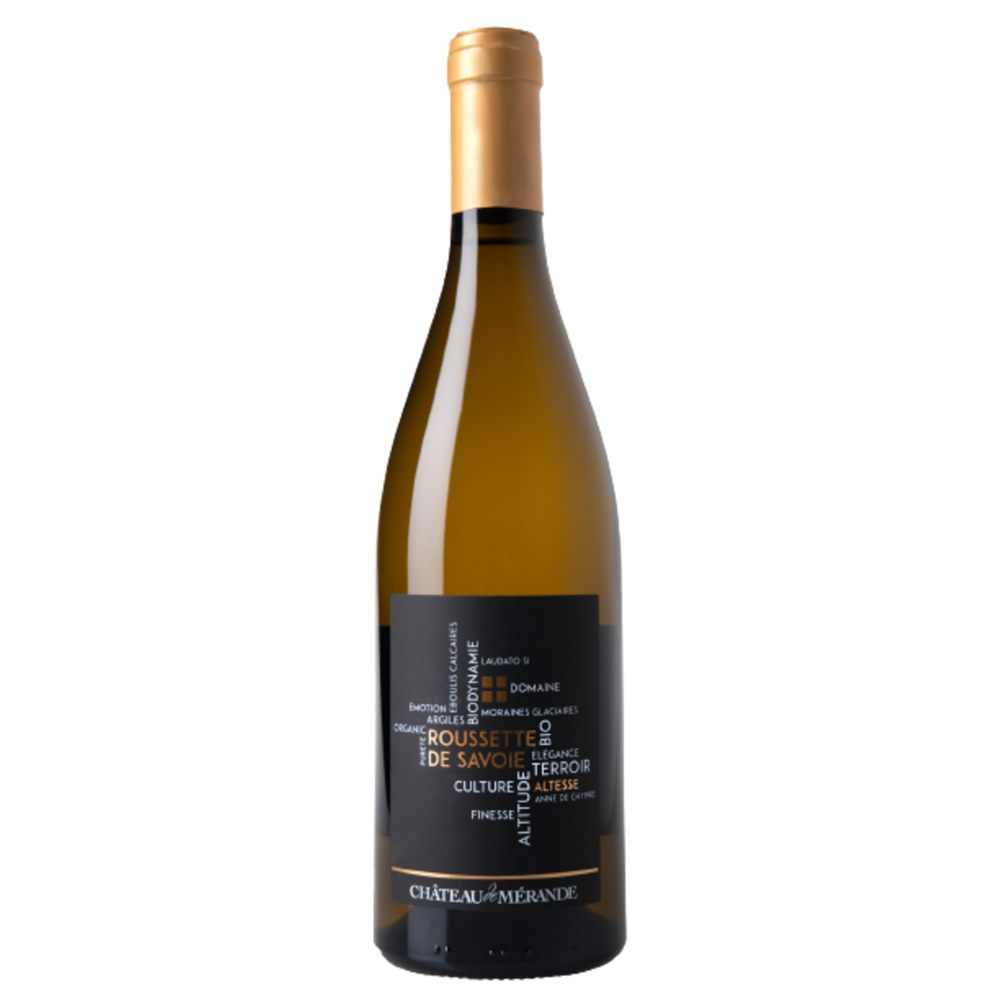 Château de Mérande BIO, 2021 - Roussette de Savoie AOP - Blanc Sec - 75 cl