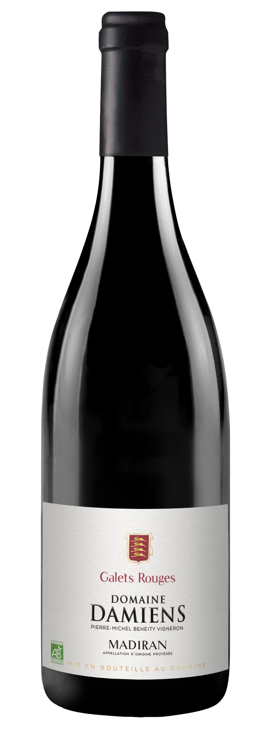 Domaine Damiens Galets Rouges BIO, 2020 - Madiran AOP - Rouge - 75 cl