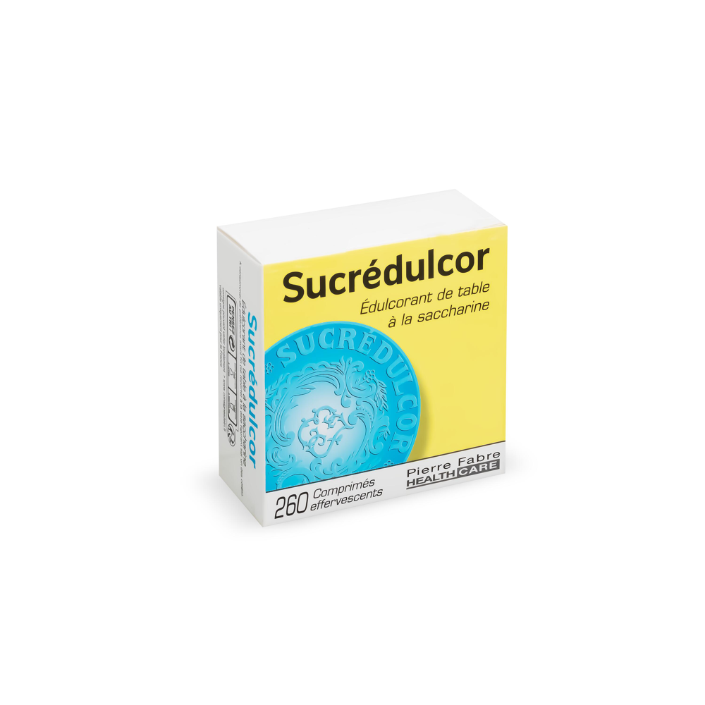 Sucredulcor effervescent 260 comprimés