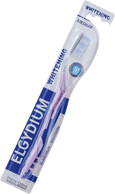 Elgydium - Brosse à dents Blancheur Medium