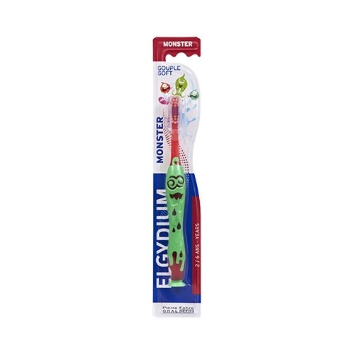 Elgydium Kids Brosse à dents Monster 2/6 ans