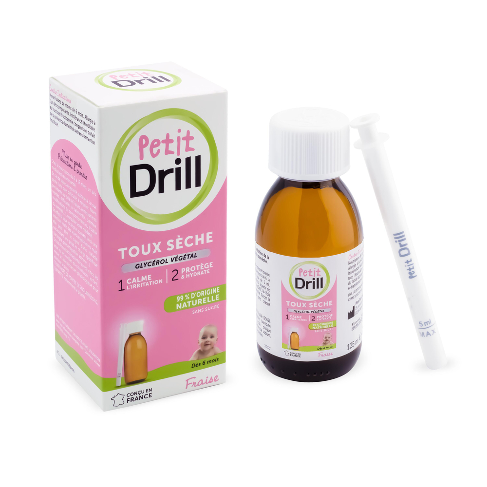Petit Drill toux sèche dès 6 mois 125 ml