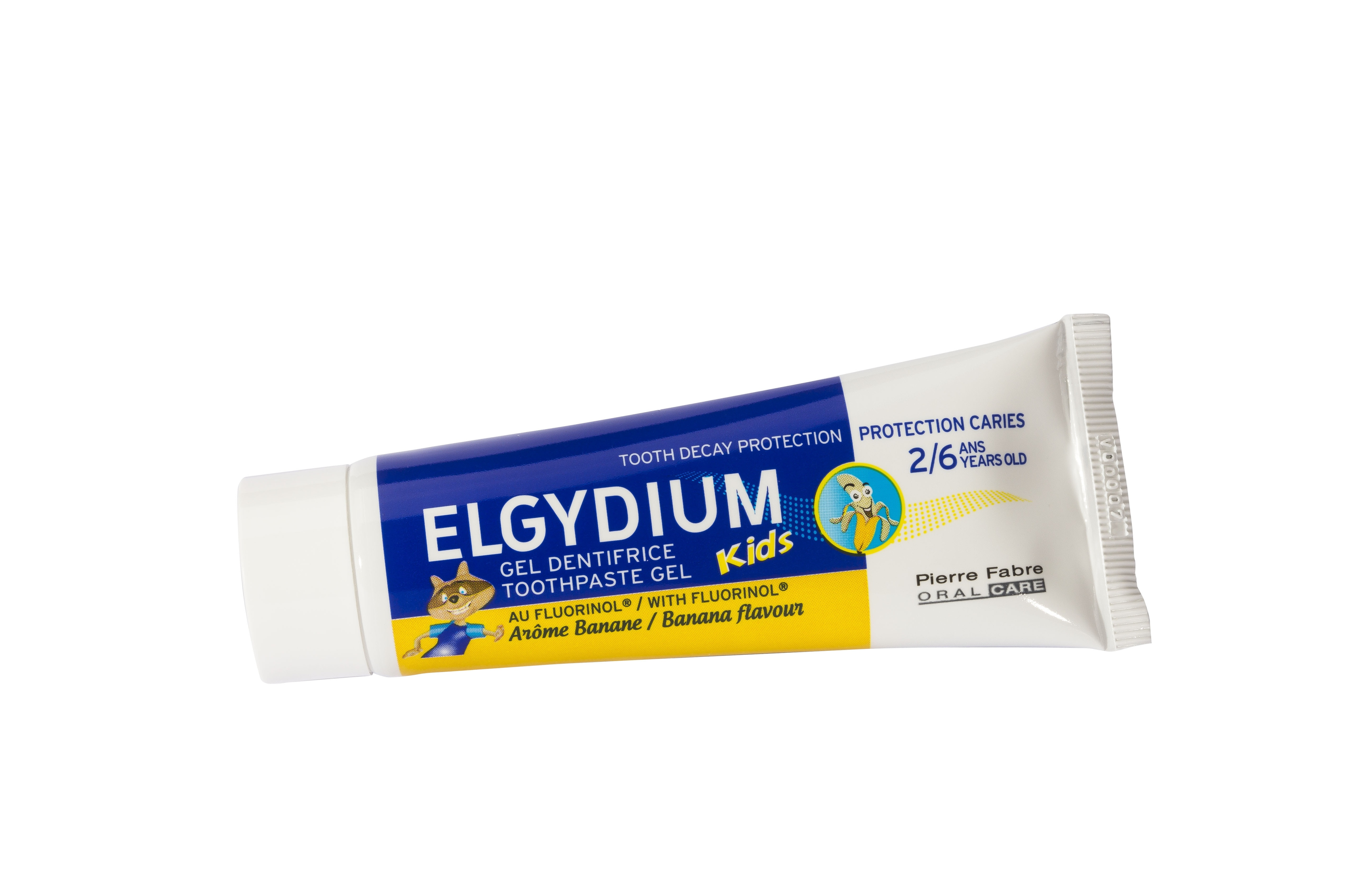 Elgydium Kids Dentifrice Banane 2/6ans 50 ml