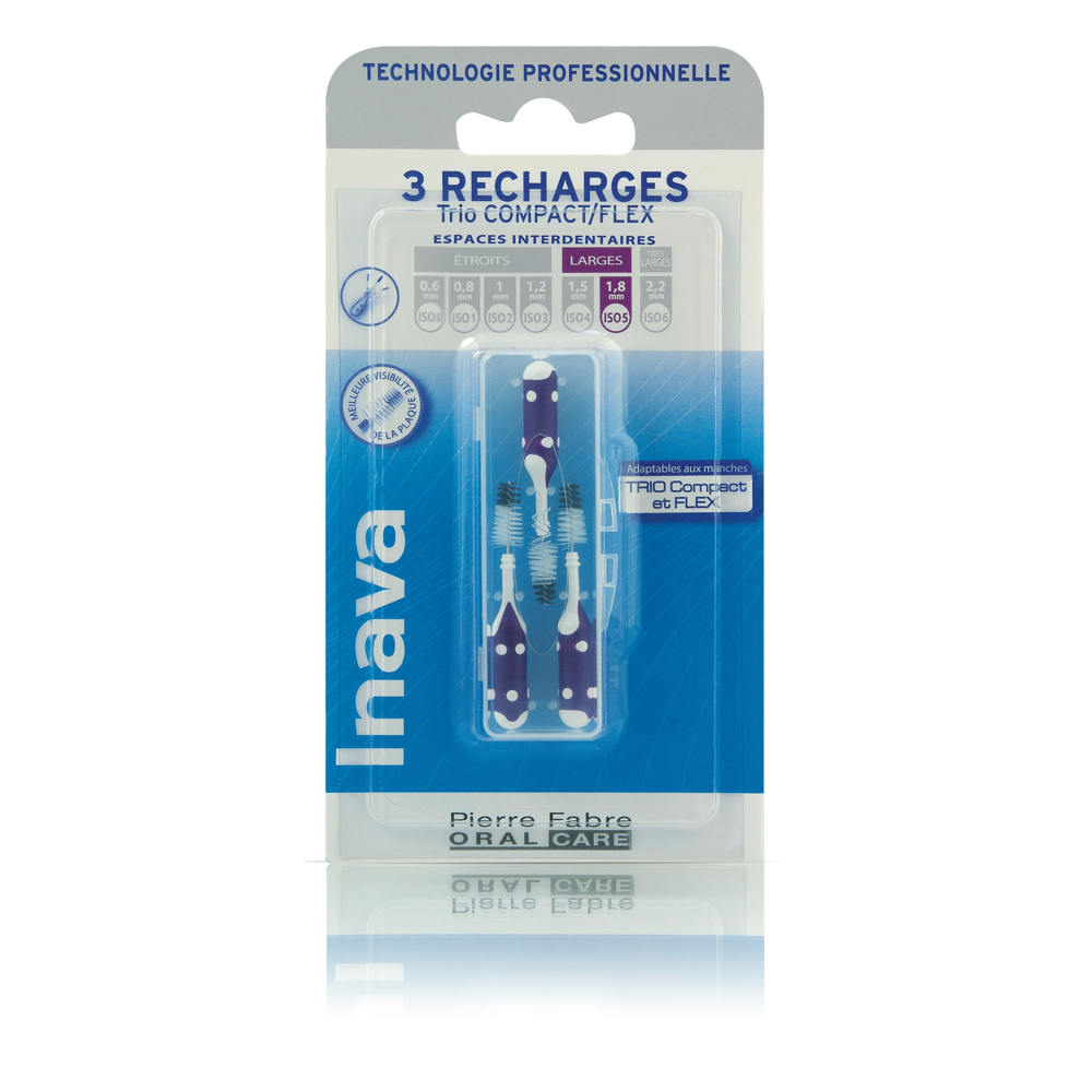 Inava Recharge Violette (ISO 5) - brossette interdentaire