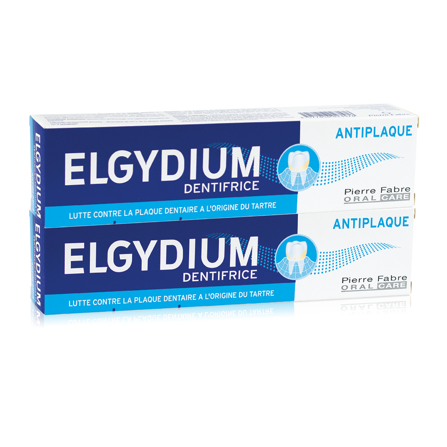 Elgydium Dentifrice Anti-plaque duo 2X75ml