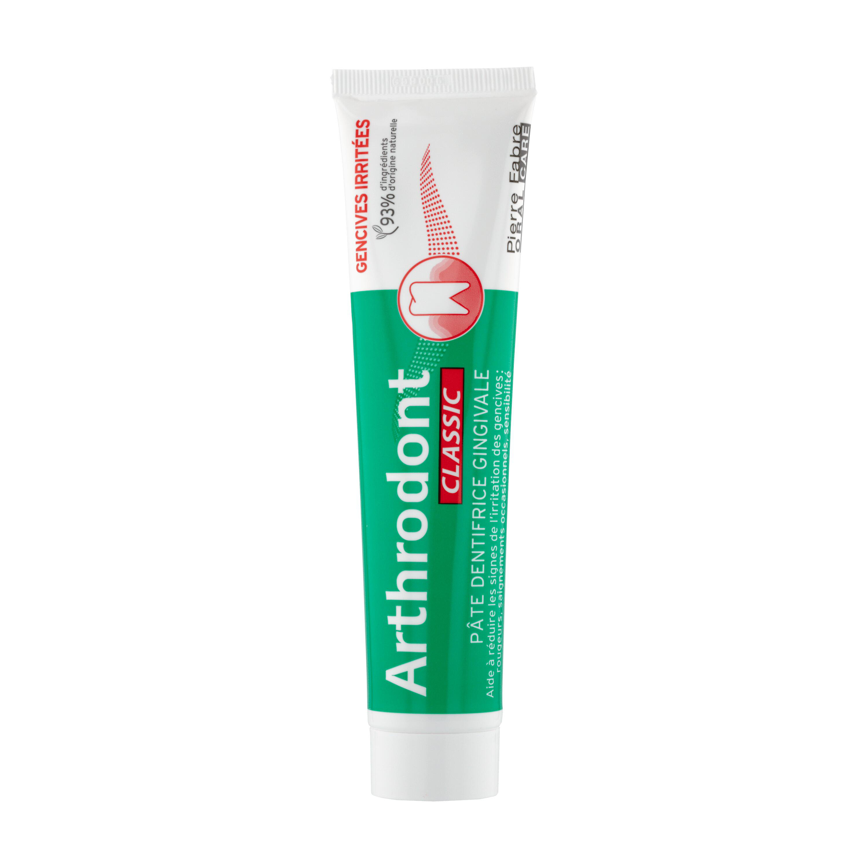 Arthrodont Classic Pâte dentifrice gingivale Gencives sensibles 75ml