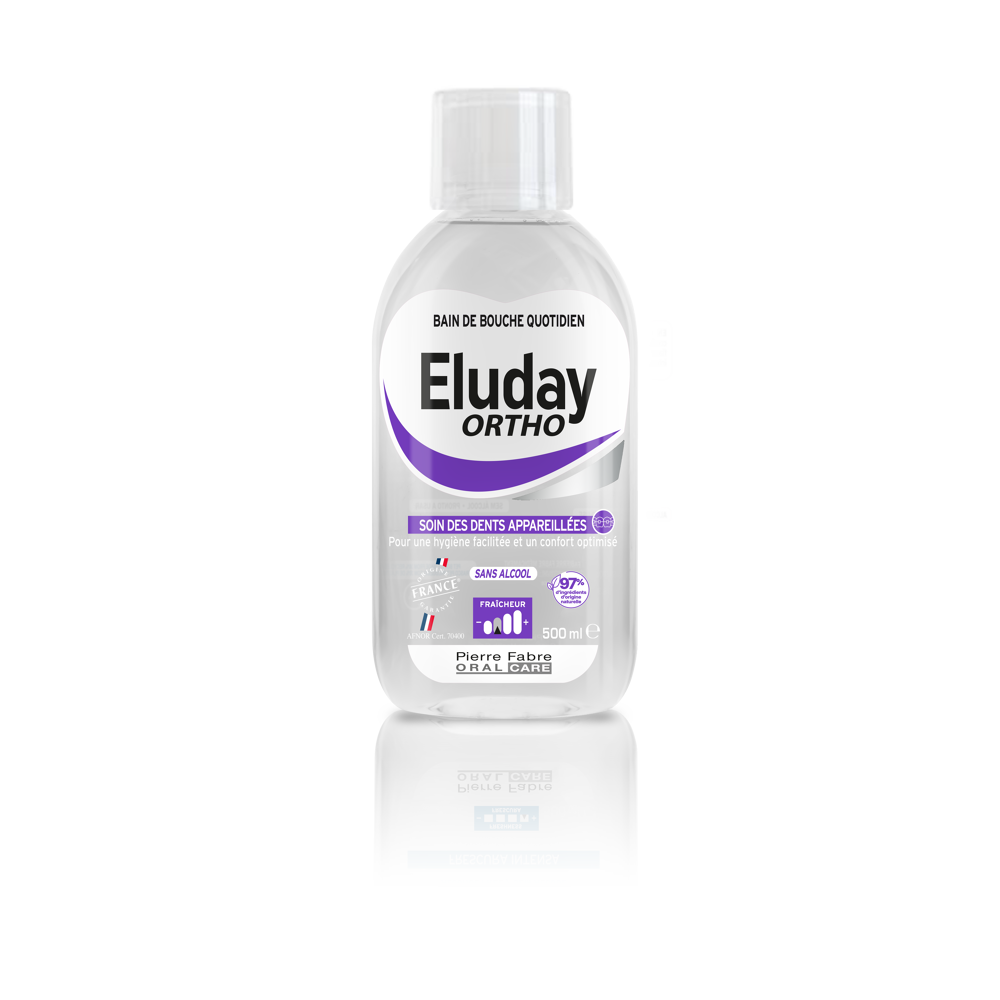 Eluday ortho Bain de bouche 500 ml