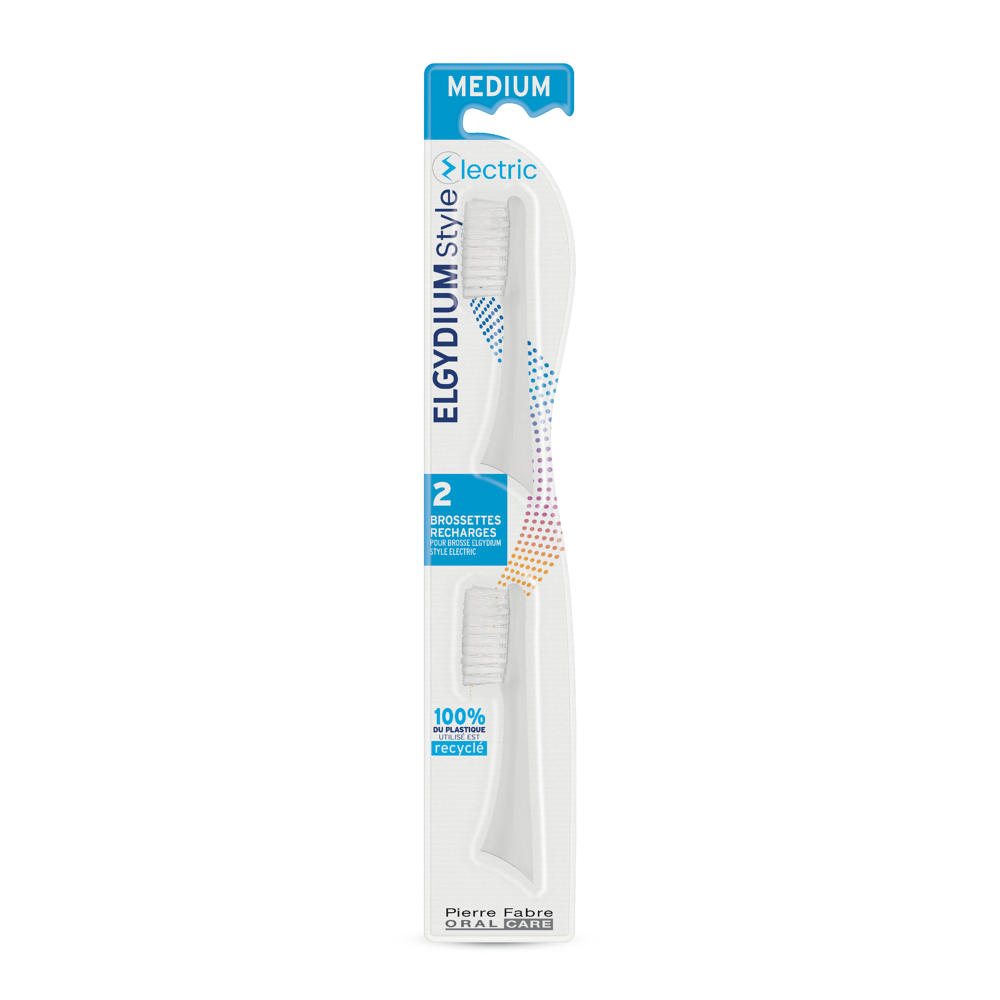 Brosse à dents Style Electrique Recharge médium
