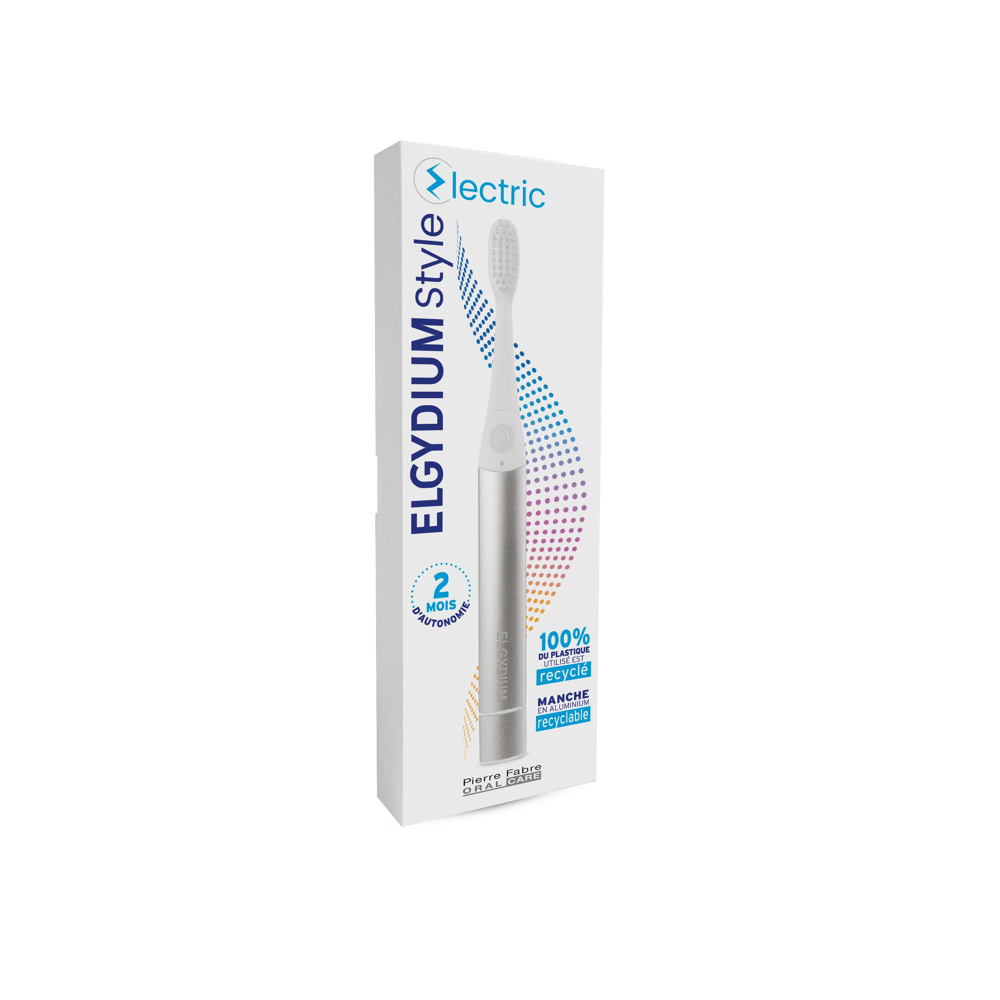 Brosse à dents Style Electrique Silver souple