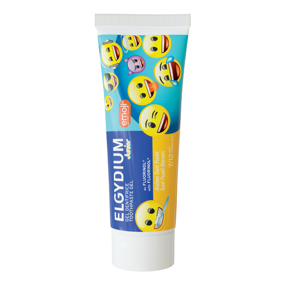 Elgydium Junior Emoji Arôme Tutti Fruti 7/12 Ans 50 ml