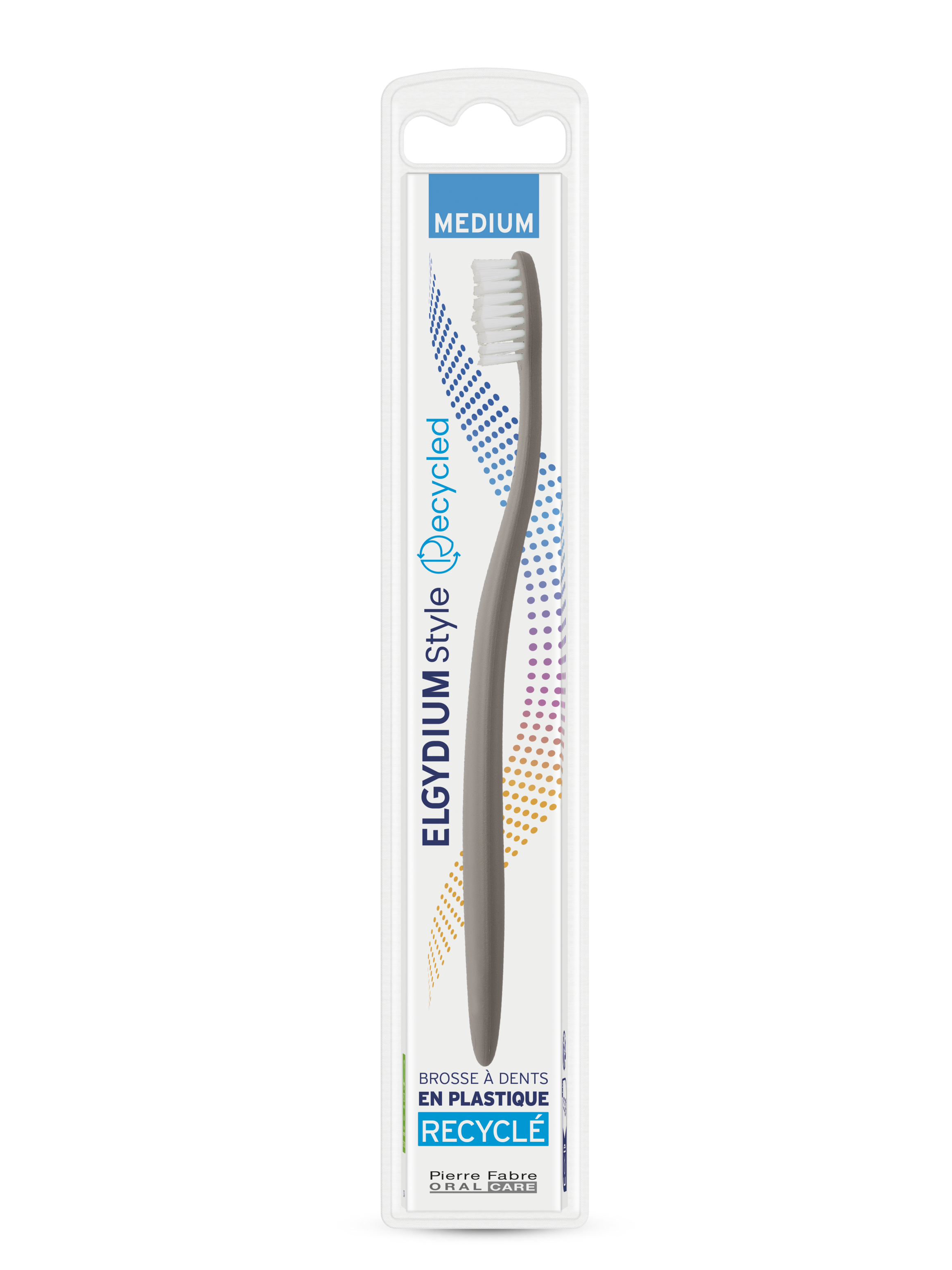 Brosse à dents Style 100% recyclée médium