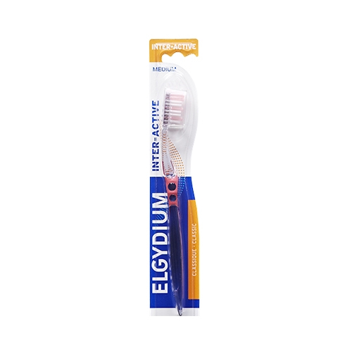 Elgydium Brosse à dents Interactive Médium