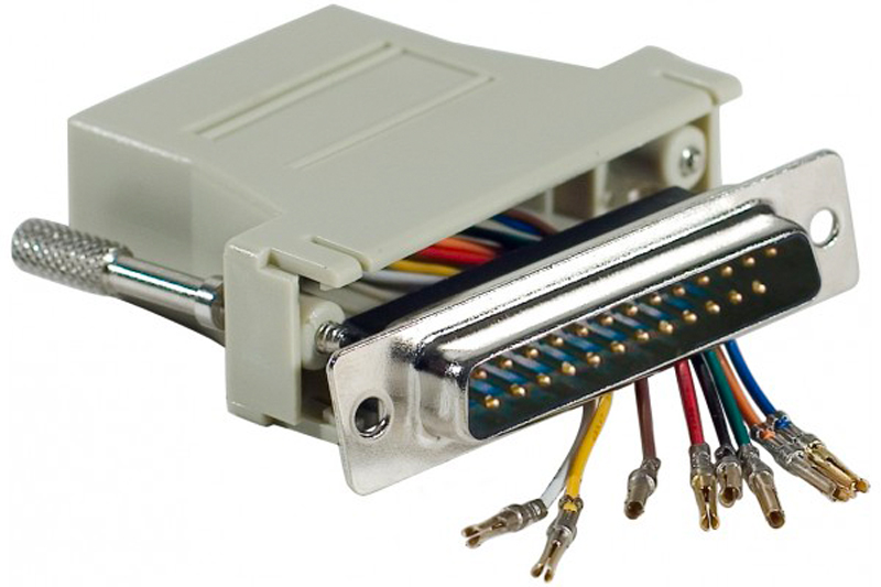 Adaptateur Téléphonique RJ9 Monobloc Anti-enroulement - Connexion Plaquée Or, Petit Format Pratique