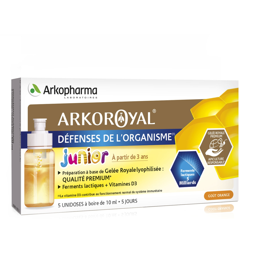 Arkoroyal Défenses Naturelles 5 doses de 10 ml