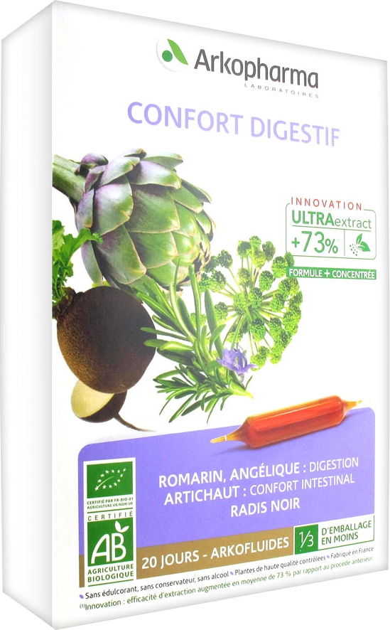 Confort digestif 20 ampoules