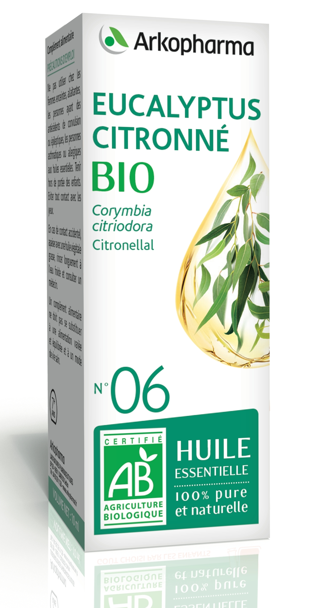 Huile Essentielle Bio Eucalyptus Puressentiel Le Flacon De 10ml - vue 4