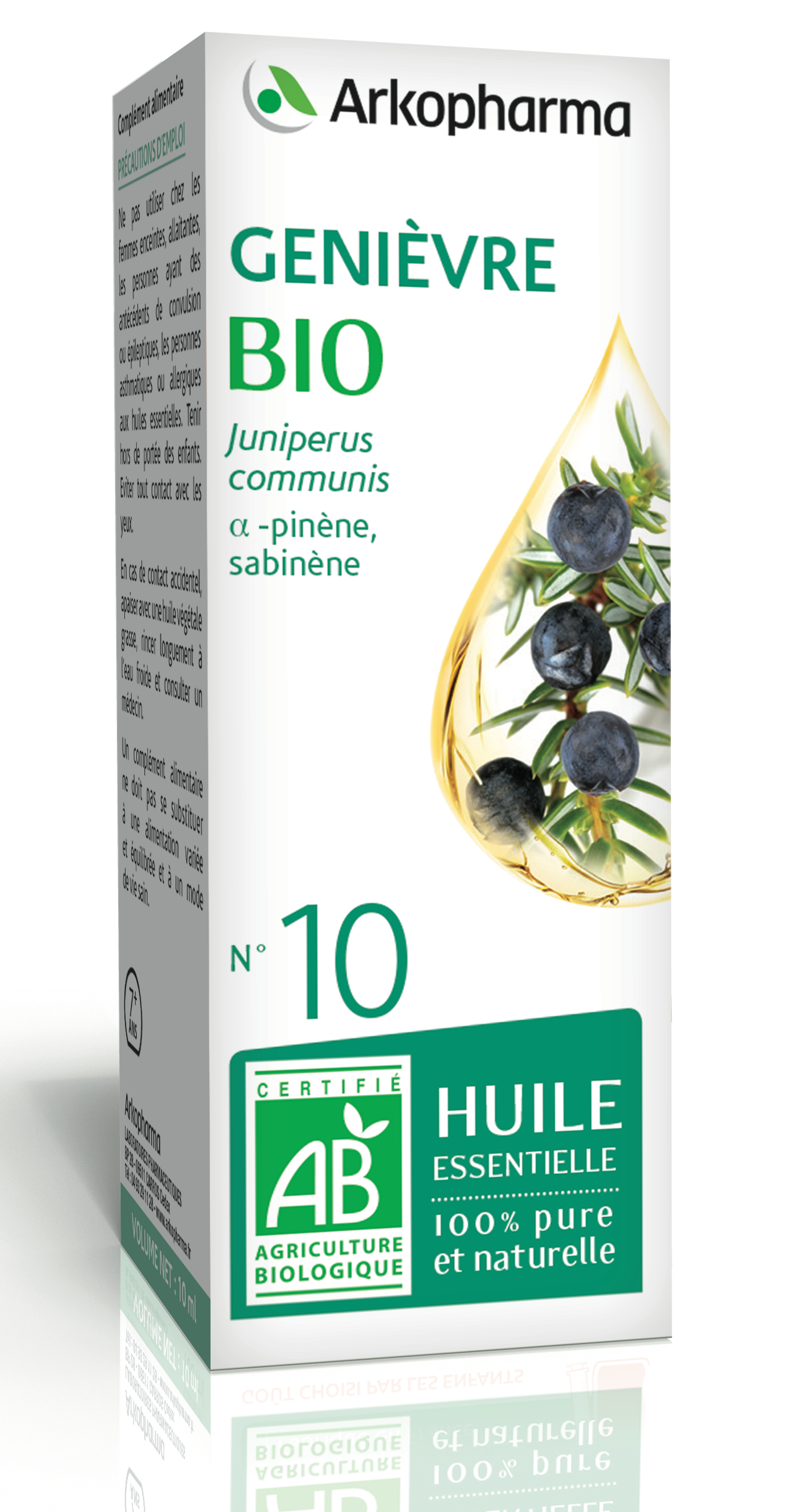 Huile essentielle genièvre bio 5ml