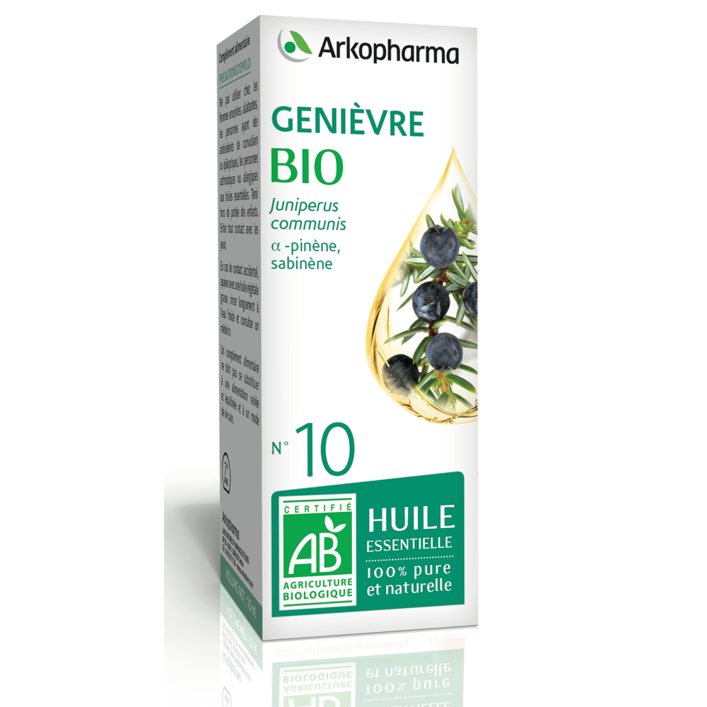 Huile essentielle genièvre bio 5ml